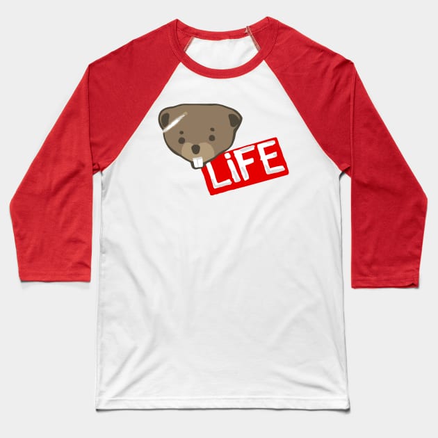 Life Is Strange Beaver Baseball T-Shirt by katmargoli